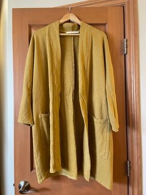 Timberline hemp fleece cardigan